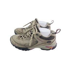 Vasque Men's Hiking Shoes, Size 10.5, Grey/Pink.